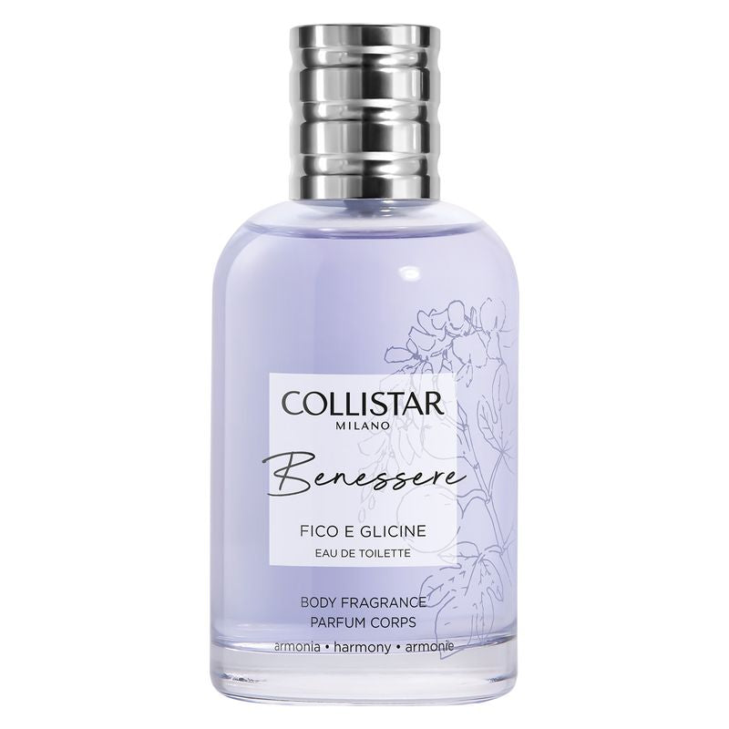 Collistar Benessere Fico e Glicine Eau De Toilette, 100 ml Profumo corpo per donna