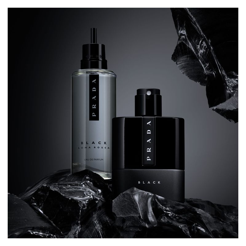 Prada Luna Rossa Black Eau de Parfum, Spray Profumo per uomo