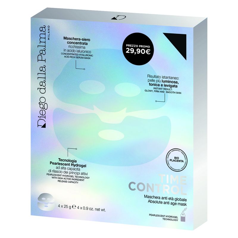 Diego Dalla Palma Time Control Maschera Anti Età Globale 4x25g