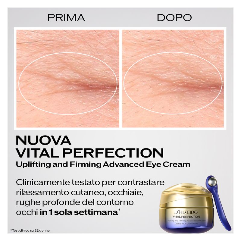 Shiseido Vital Perfection Uplifting and Firming Advanced Eye Cream 15 ml