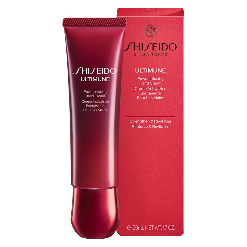Shiseido Ultimune Crema Mani Power Infusing 50 ml Trattamento mani Antietà Antimacchie