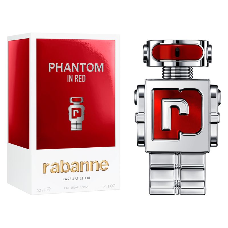 Rabanne Phantom In Red Uomo Parfum Elixir Spray
