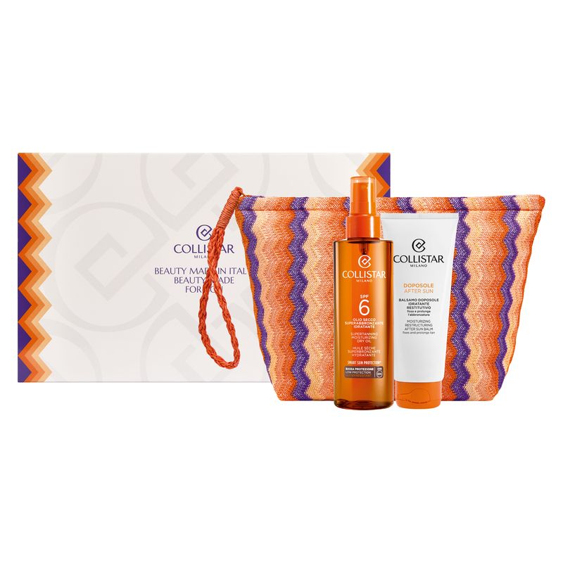 Collistar Cofanetto Olio Secco Superabbronzante SPF6