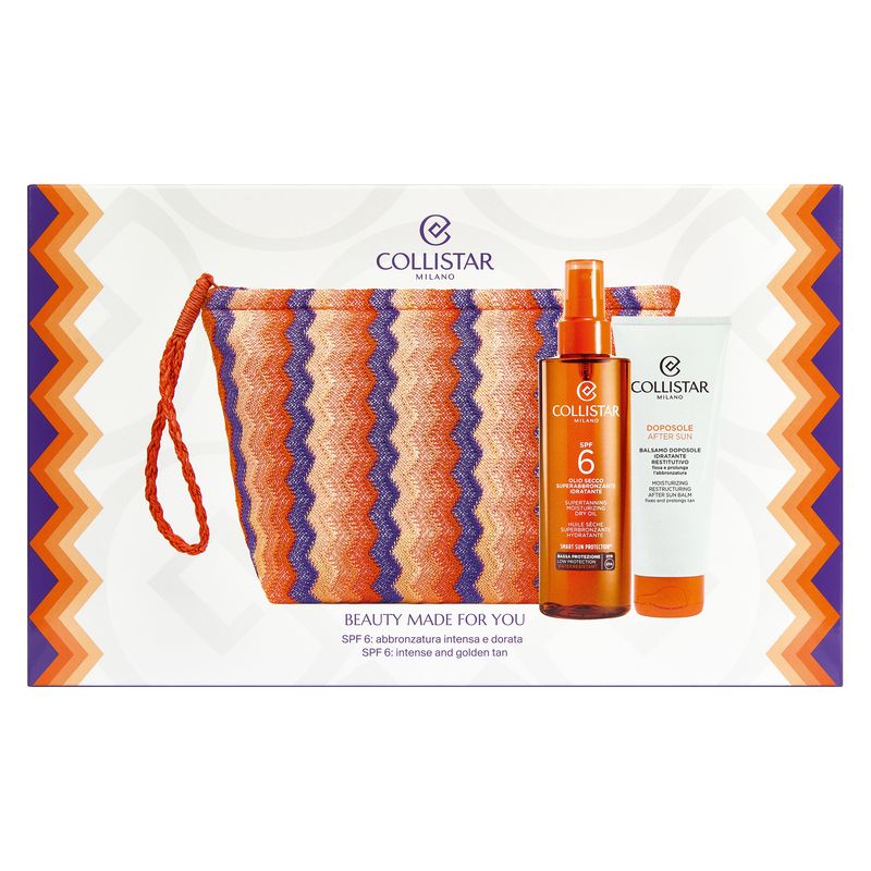 Collistar Cofanetto Olio Secco Superabbronzante SPF6