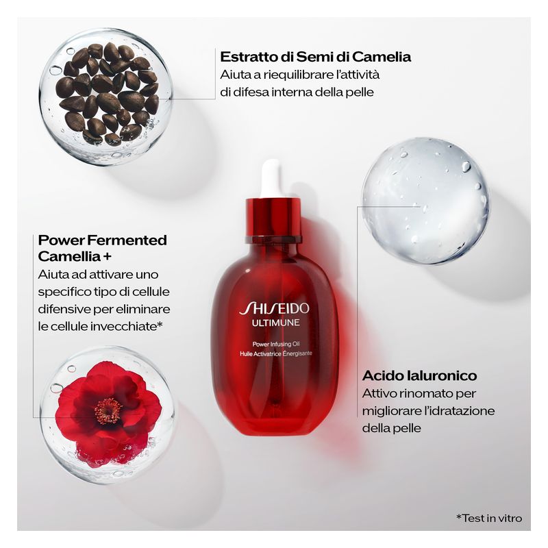 Shiseido Ultimane Power Infusing Oil Face, Decolletage, Body 75 ml
