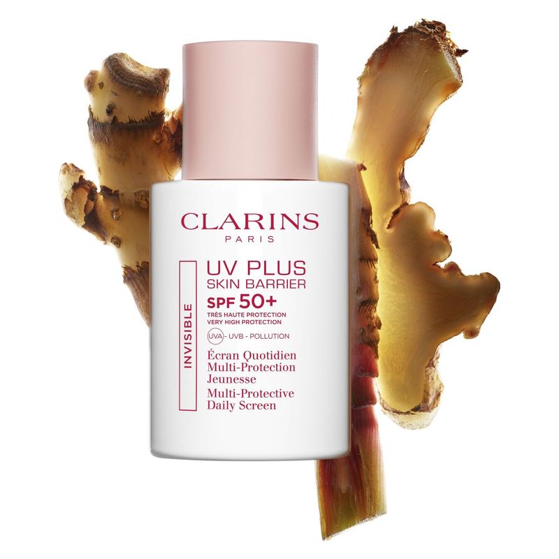 Clarins Uv Plus Skin Barrier SPF 50+ Invisible
