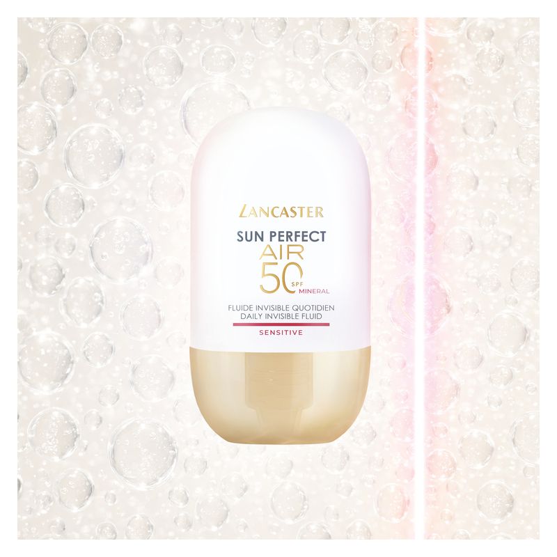 Lancaster Sun Perfect Air SPF50 Fluide Invisible Quotidien Sensitive Mineral