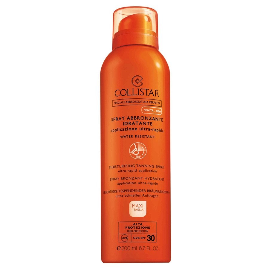 Collistar Maxi-Taglia Spray Abbronzante Applicazione Ultra-Rapida SPF 30-200 ml