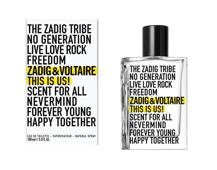 Zadig & Voltaire This Is Us ! Eau de Toilette spray Profumo Unisex