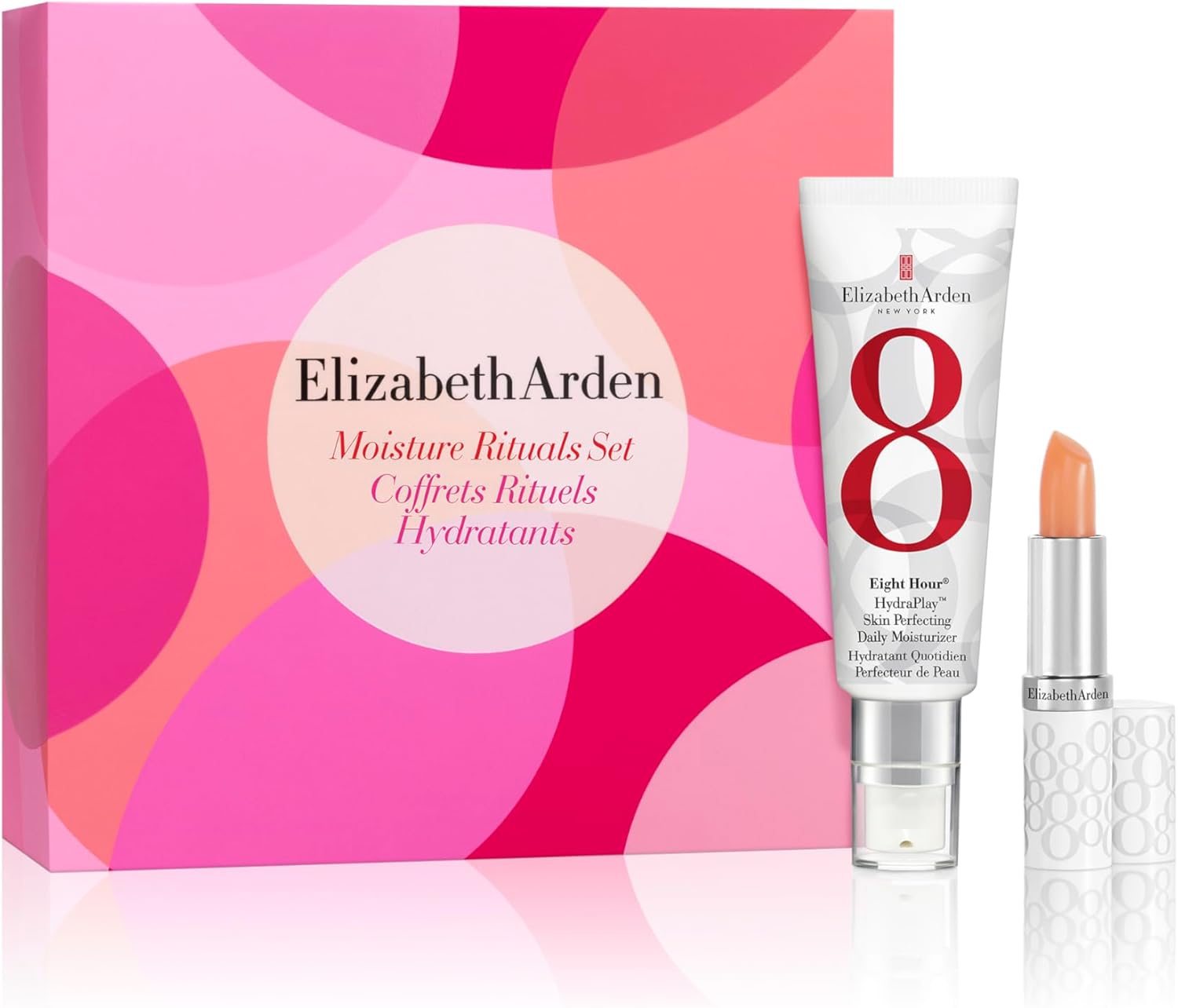 Elizabeth Arden Eight Hour HydraPlay Crema Idratante Quotidiana + Eight Hour Balsamo Labbra Stick SPF15