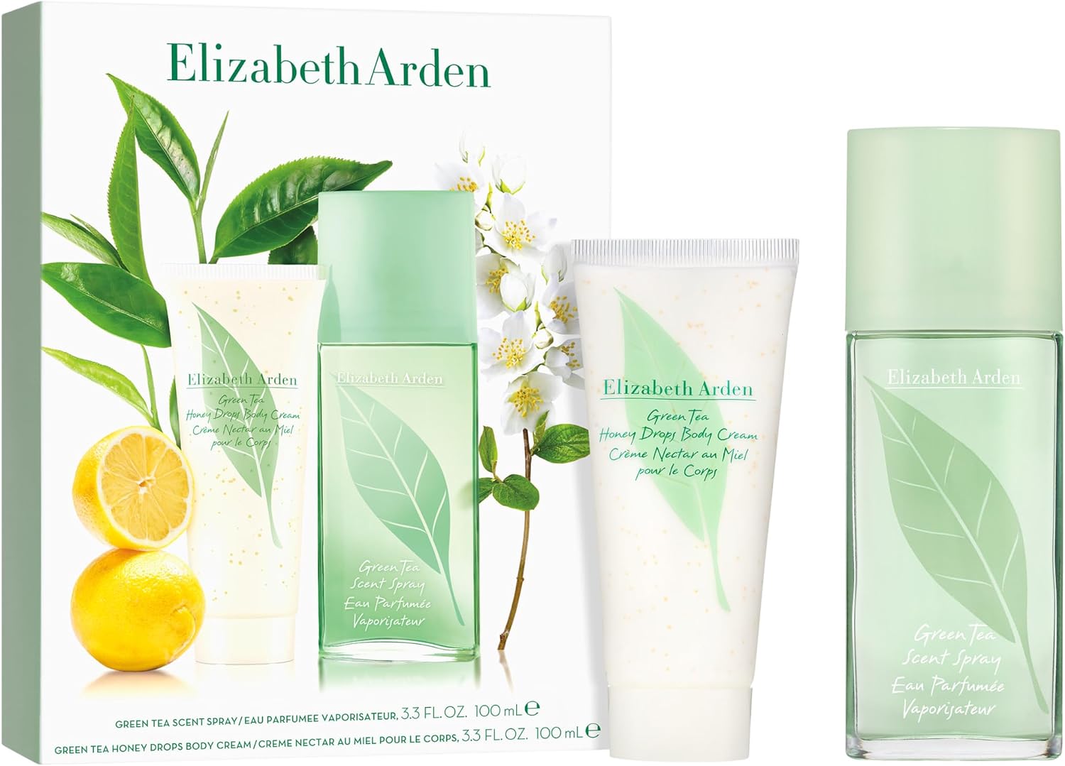 Elizabeth Arden Set Green Tea Eau Parfumée Spray 100ml + Honey Drops Body Cream 100ml