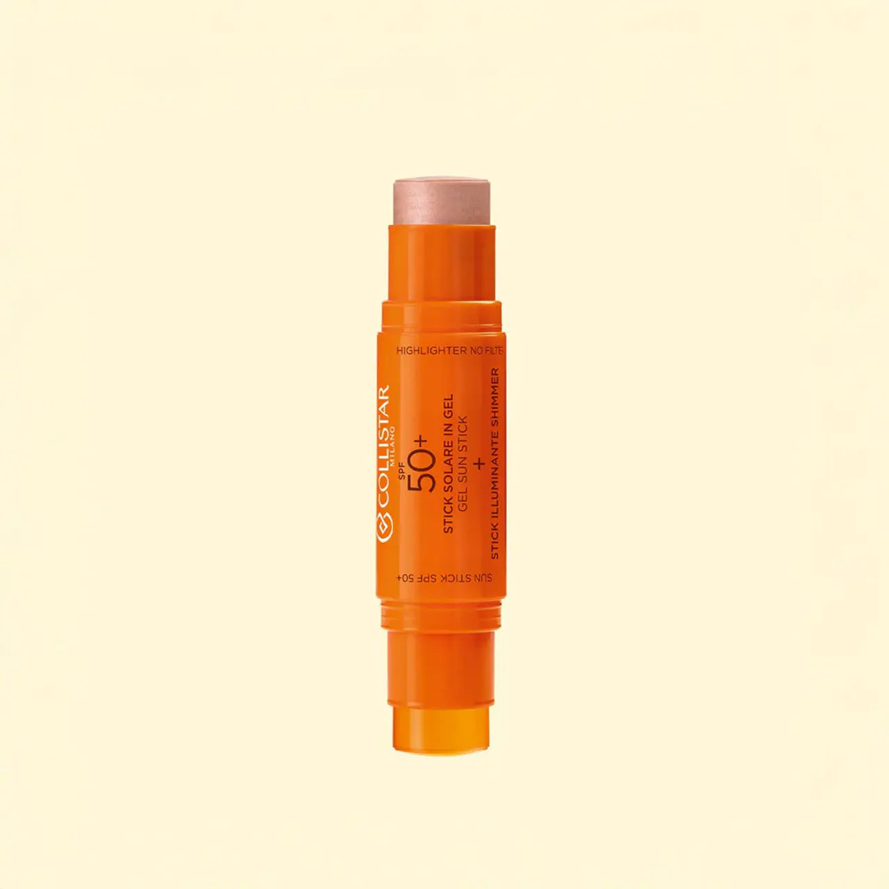 Collistar Stick Solare In Gel Spf 50+ + Stick Illuminante Shimmer