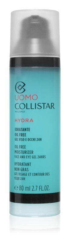 Collistar Uomo Oil Free Moisturizer crema-gel idratante, 80 ml Per viso uomo