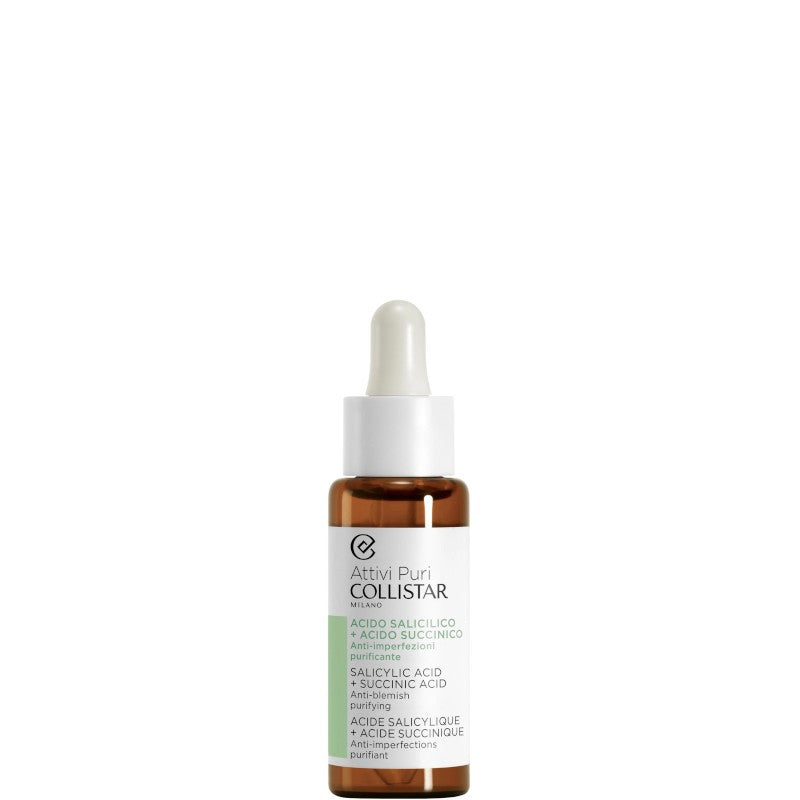 Collistar Siero Viso Attivi Puri Acido Salicilico+Acido Succinico 30ml