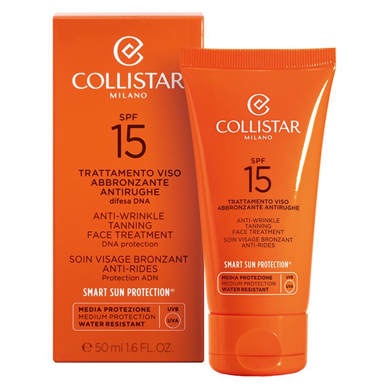 Collistar Trattamento Viso Abbronzante Antirughe Media 15 50 ml